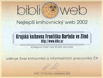 Biblioweb 2002 - diplom