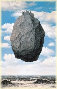 René Magritte: Le château des Pyrénées (1961)
