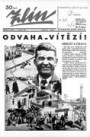 Zl&iacute;n pondĕln&iacute;, tituln&iacute; strana z 8. 2. 1932