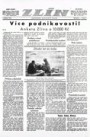 Zl&iacute;n - velk&eacute;/středečn&iacute; vyd&aacute;n&iacute;, tituln&iacute; strana prvn&iacute;ho č&iacute;sla z ledna 1932