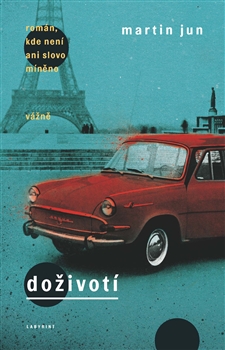 Doživotí - román, kde není ani slovo míněno vážně / Martin Jun - obálka knihy Doživotí - román, kde není ani slovo míněno vážně / Martin Jun - obálka knihy