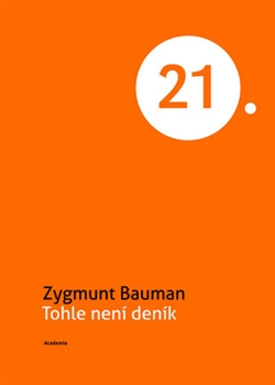 Tohle není deník / Zygmunt Bauman - obálka knihy