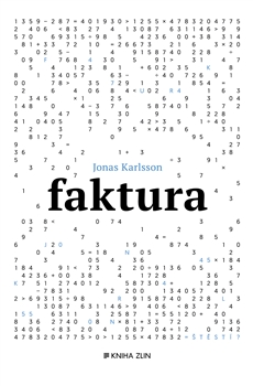 Faktura / Jonas Karlsson - obálka knihy Faktura / Jonas Karlsson - obálka knihy