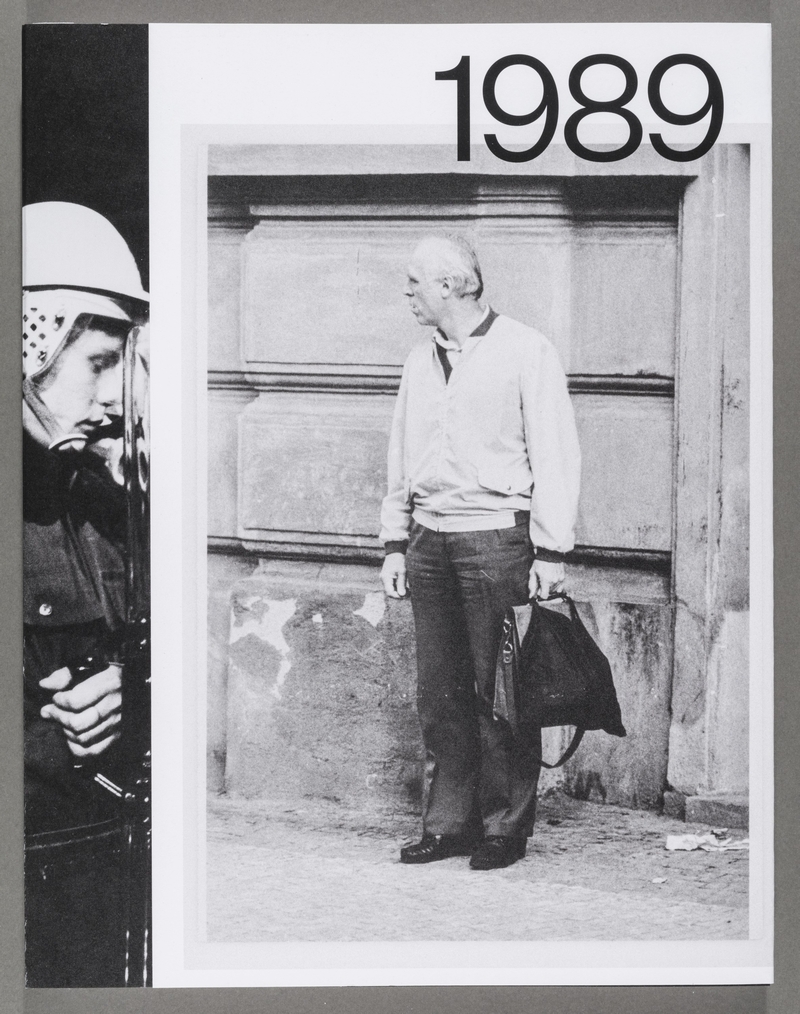 1989 / editor, text Tomáš Pospěch - obálka knihy 1989 / editor, text Tomáš Pospěch - obálka knihy