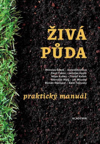 Živá půda : praktický manuál - obálka knihy Živá půda : praktický manuál - obálka knihy