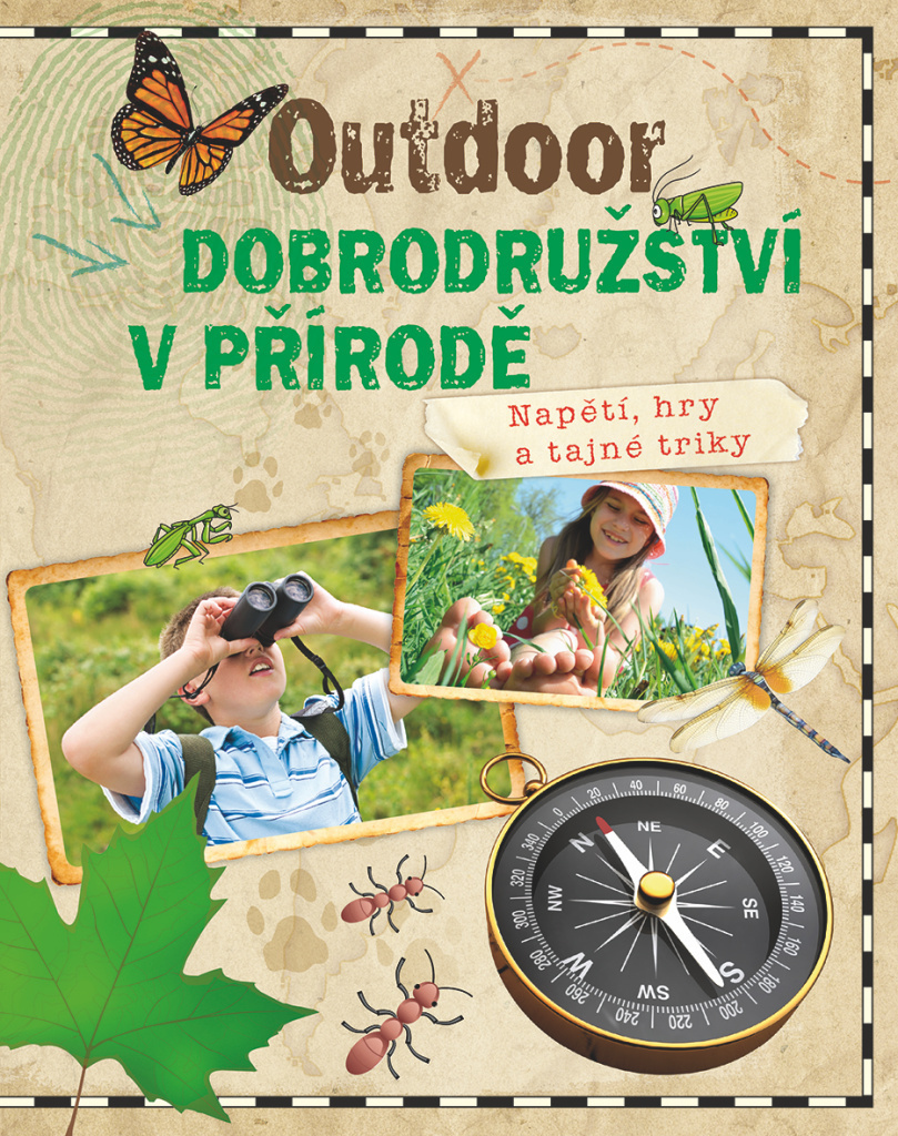 Outdoor- dobrodružství v přírodě: napětí, hry a tajné triky - obálka knihy