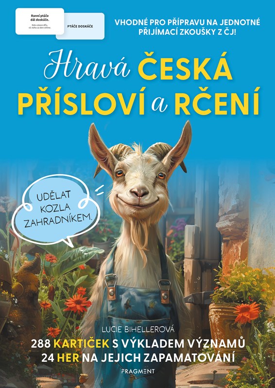 Hravá česká přísloví a rčení: 288 kartiček s výkladem významů: 24 her na jejich zapamatování / Lucie Bihellerová - obálka knihy Hravá česká přísloví a rčení: 288 kartiček s výkladem významů: 24 her na jejich zapamatování / Lucie Bihellerová - obálka knihy