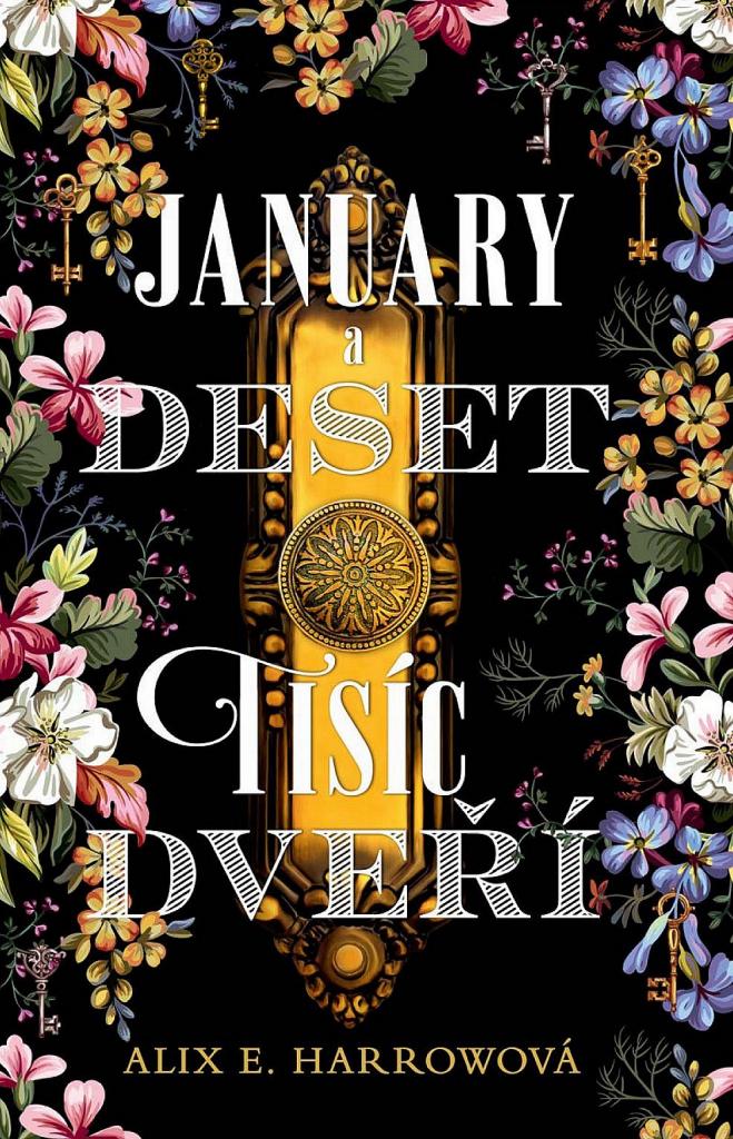 January a Deset tisíc dveří / Alix E. Harrowová - obálka knihy January a Deset tisíc dveří / Alix E. Harrowová - obálka knihy