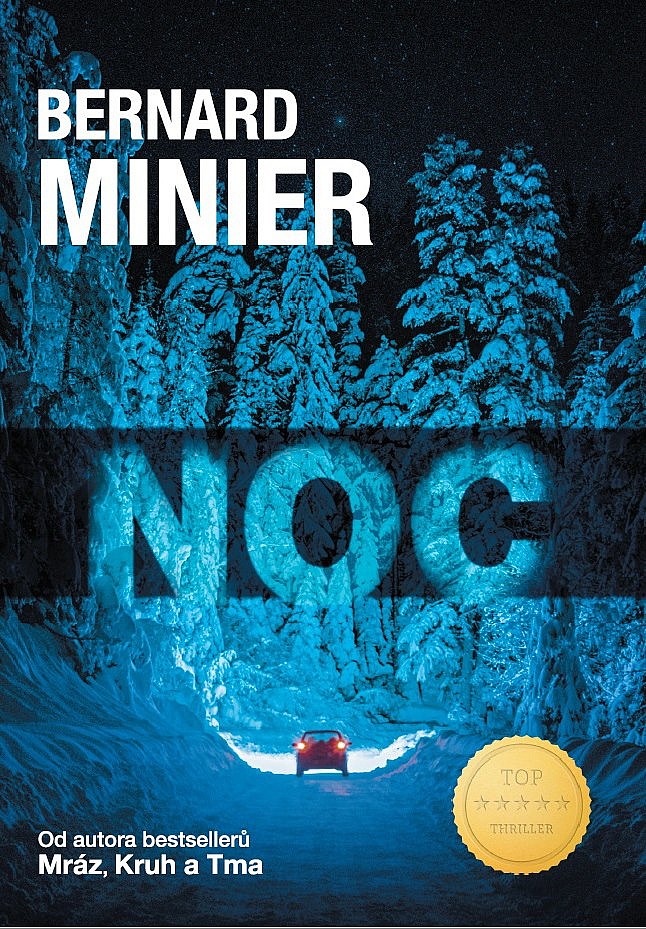 Noc / Bernard Minier - obálka knihy Noc / Bernard Minier - obálka knihy