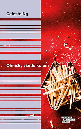 Ohníčky všude kolem / Celeste Ng - obálka knihy