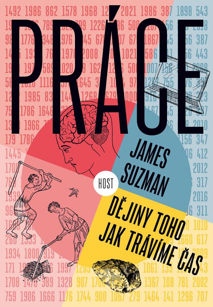Práce: dějiny toho, jak trávíme čas / James Suzman - obálka knihy Práce: dějiny toho, jak trávíme čas / James Suzman - obálka knihy