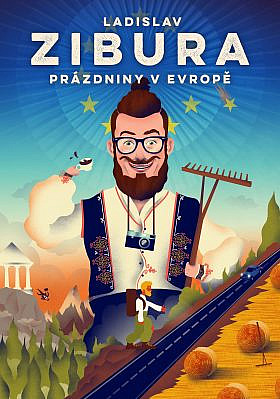 Prázdniny v Evropě / Ladislav Zibura - obálka knihy
