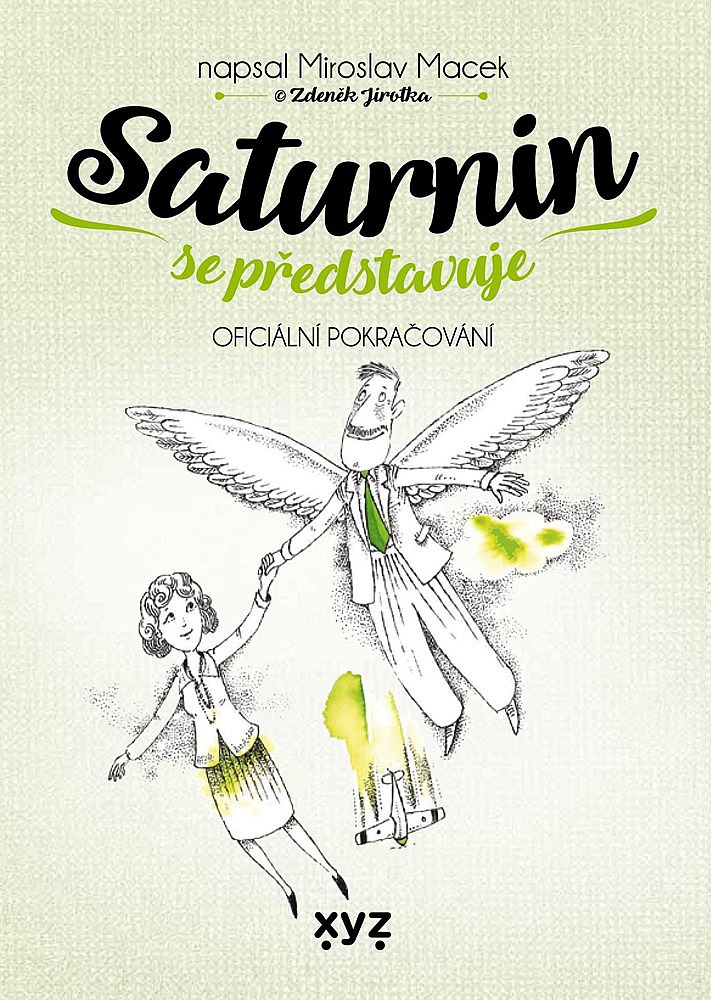 Saturnin se představuje / Miroslav Macek - obálka knihy Saturnin se představuje / Miroslav Macek - obálka knihy