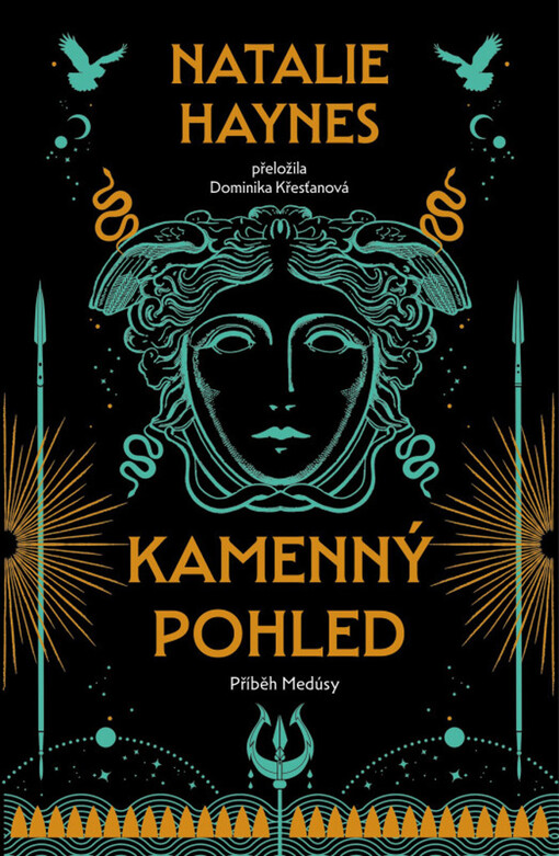 Kamenný pohled : příběh Medúsy / Natalie Haynes - obálka knihy Kamenný pohled : příběh Medúsy / Natalie Haynes - obálka knihy