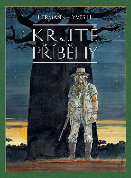 Kruté příběhy / Hermann, Yves H. - obálka knihy