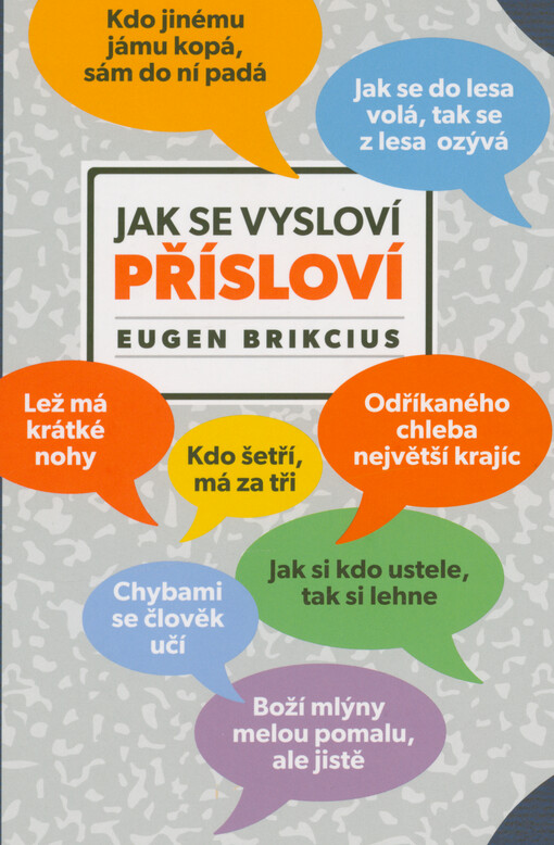 Jak se vysloví přísloví / Eugen Brikcius - obálka knihy Jak se vysloví přísloví / Eugen Brikcius - obálka knihy
