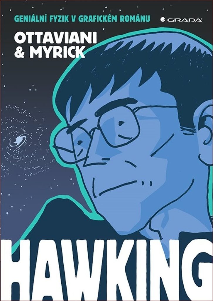 Hawking / napsal Jim Ottaviani - obálka knihy Hawking / napsal Jim Ottaviani - obálka knihy