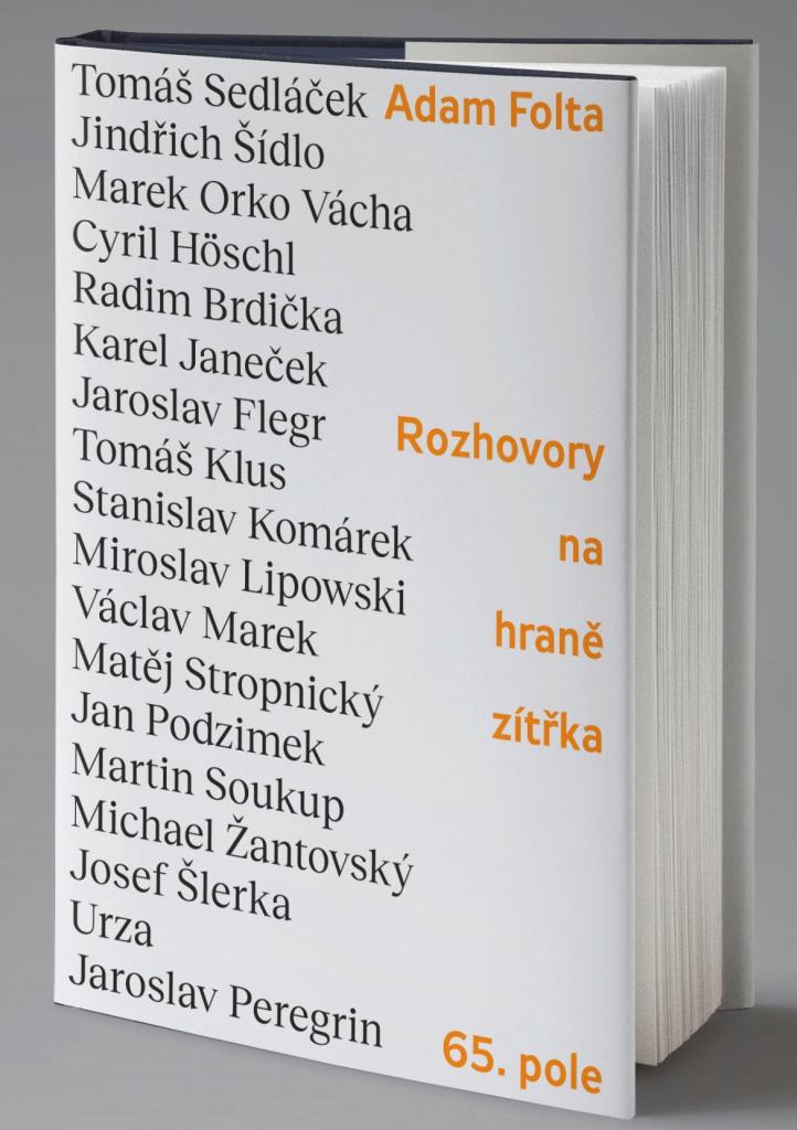 Rozhovory na hraně zítřka / Adam Folta - obálka knihy Rozhovory na hraně zítřka / Adam Folta - obálka knihy
