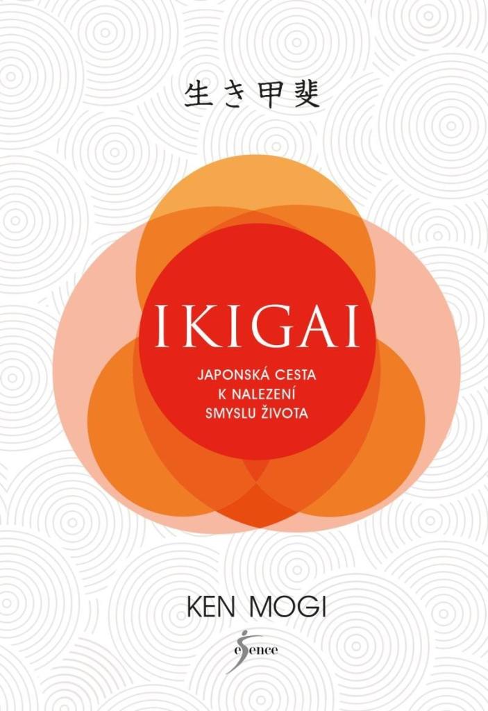 Ikigai: japonská cesta k nalezení smyslu života / Ken Mogi - obálka knihy Ikigai: japonská cesta k nalezení smyslu života / Ken Mogi - obálka knihy