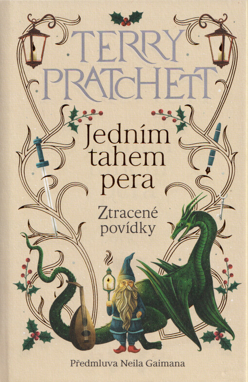 Jedním tahem pera: ztracené povídky / Terry Pratchett - obálka knihy Jedním tahem pera: ztracené povídky / Terry Pratchett - obálka knihy