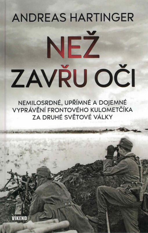 Než zavřu oči / Andreas Hartinger - obálka knihy
