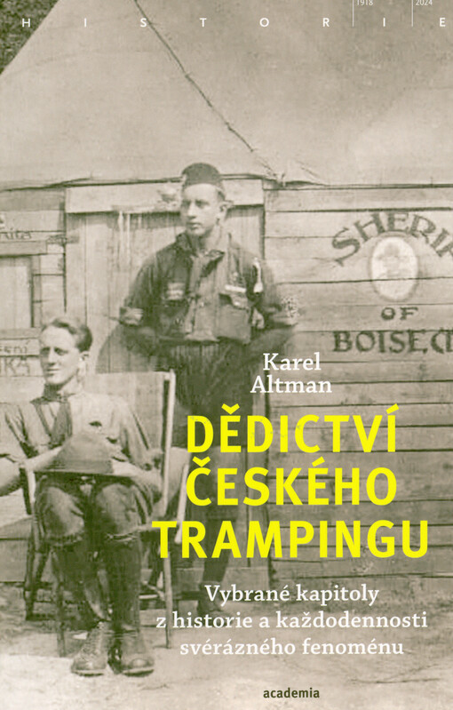 Dědictví českého trampingu / Karel Altman - obálka knihy Dědictví českého trampingu / Karel Altman - obálka knihy