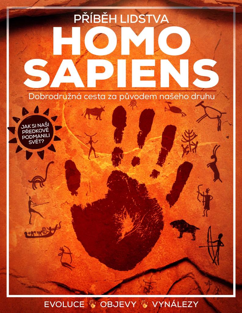 Homo sapiens: příběh lidstva - obálka knihy Homo sapiens: příběh lidstva - obálka knihy