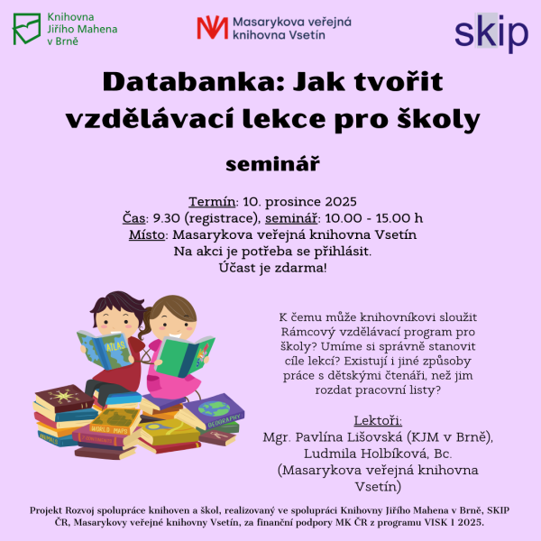 Jak na vzdělávací lekce pro školy