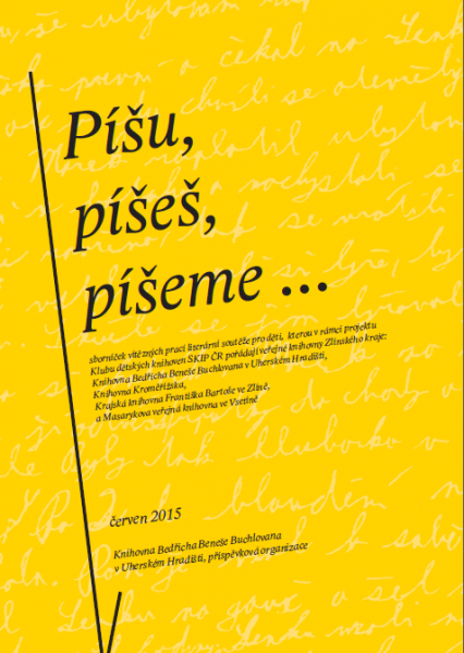 Obálka sborníku Píšu, píšeš, píšeme 2015