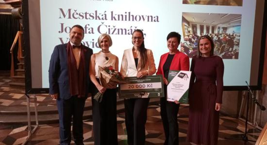 Ocenění knihovny ve Vizovicích Ocenění knihovny ve Vizovicích